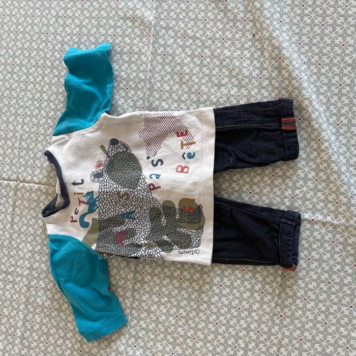 Ensemble catimini taille 3 mois