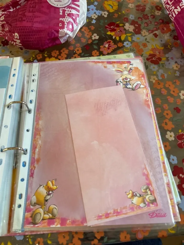 Enveloppe feuille diddl - photo numéro 10