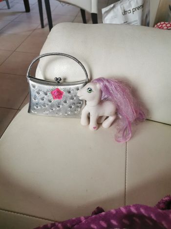 Lot petit sac a main et poney fille