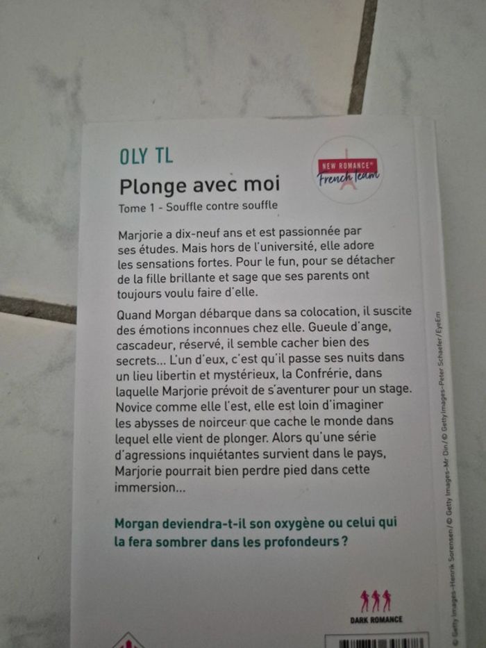 "Plonge avec moi "Tome 1 de Oly TL - photo numéro 5