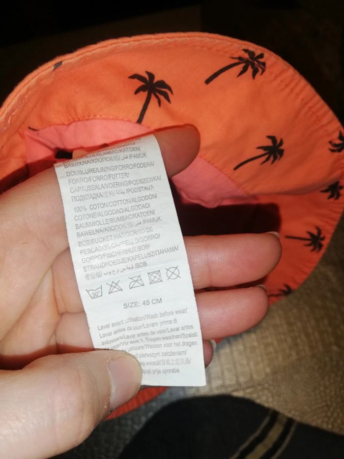 Bob orange palmier - photo numéro 3