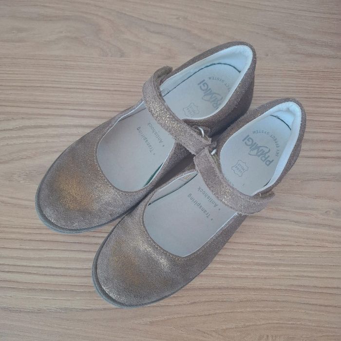 Chaussures de rentrée Primigi – Mary Jane cuir mordoré pailleté – Pointure 32 - photo numéro 2