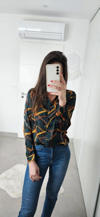 Magnifique chemise verte