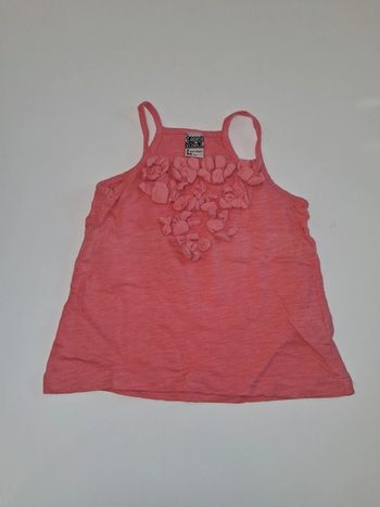 Débardeur rose avec fleurs Tape A L’Œil