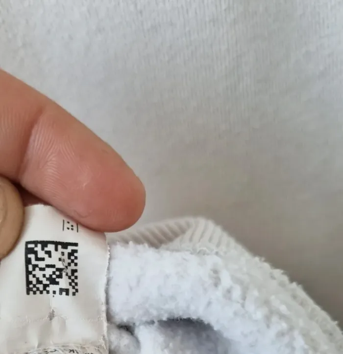 Sweat hoddies blanc Ellesse en coton vintage Année '90 - photo numéro 15