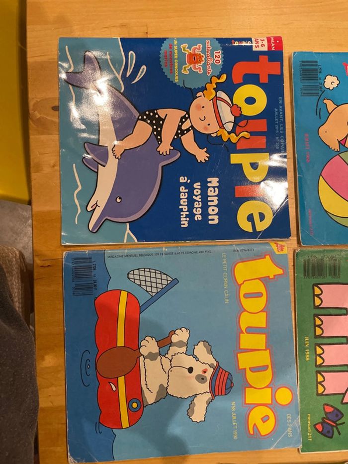 Lot de magazines toupie vintage - photo numéro 3