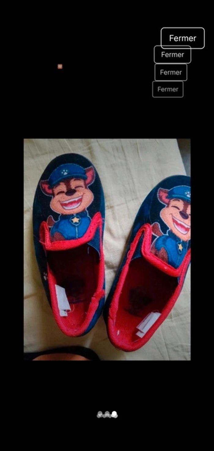 Pantoufles paw patrol - photo numéro 3