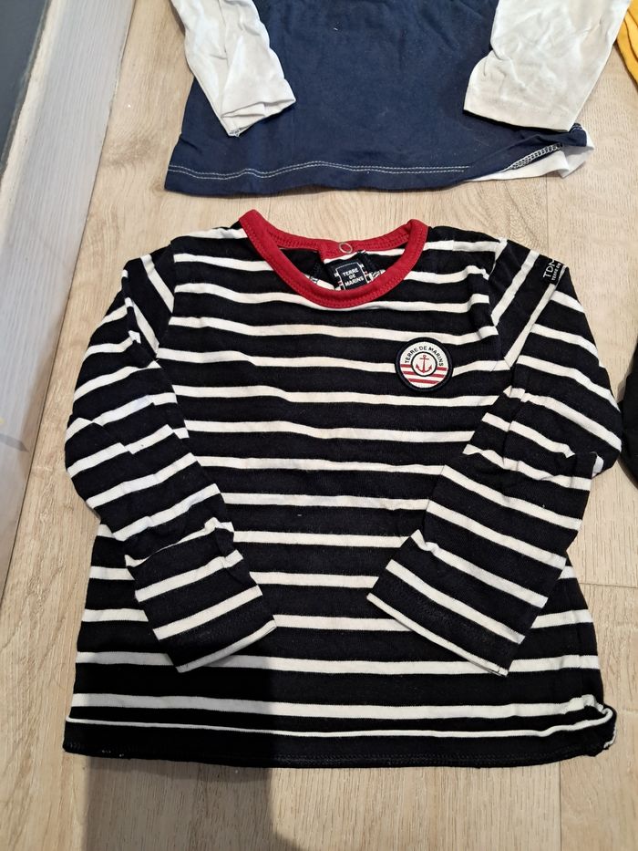 Lot de t-shirts manches longues 24mois 2ans neufs - photo numéro 6