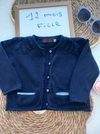 Gilet fille 👧 12 mois