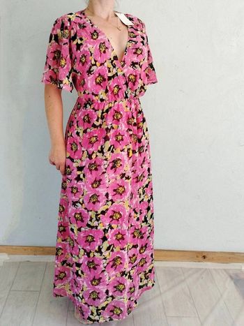 Robe longue fleurie - Archie Love - M/L - Neuf Étiquette