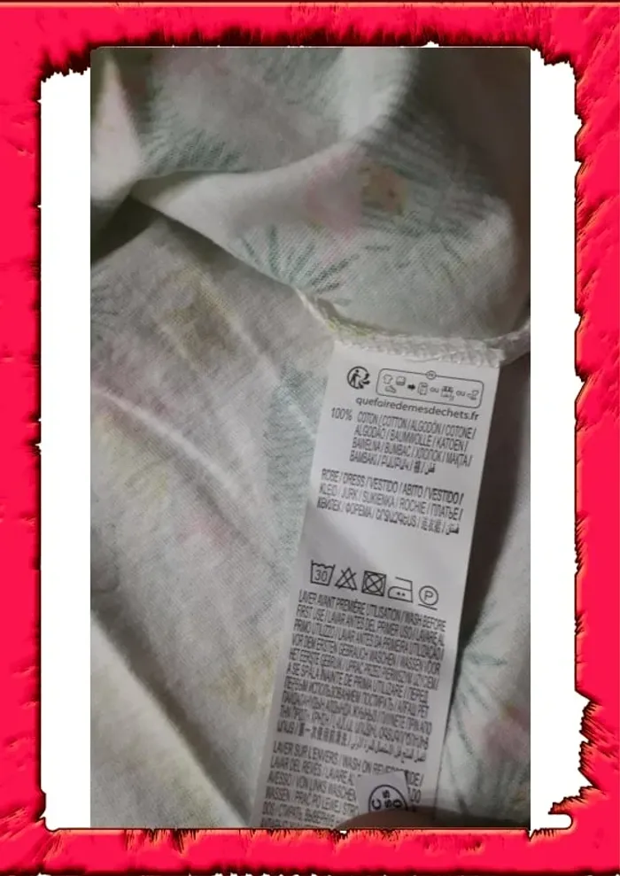 Jolie robe fleuris 5 ans - photo numéro 4