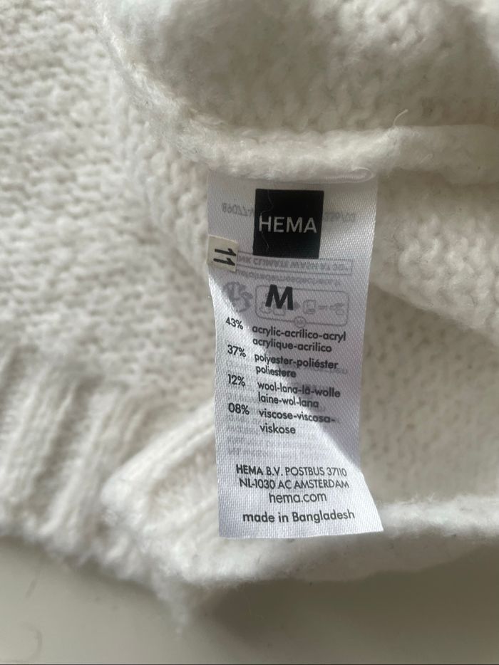 Pull manches courtes Hema taille 38/M - photo numéro 2