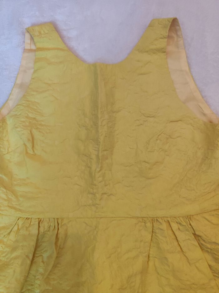 Robe classe et chic jaune femme - photo numéro 2