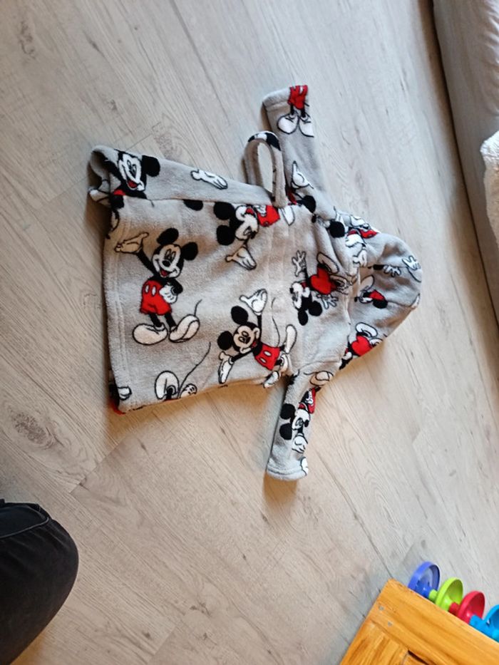 Peignoir robe de chambre bébé Mickey 9 12 mois Primark - photo numéro 7