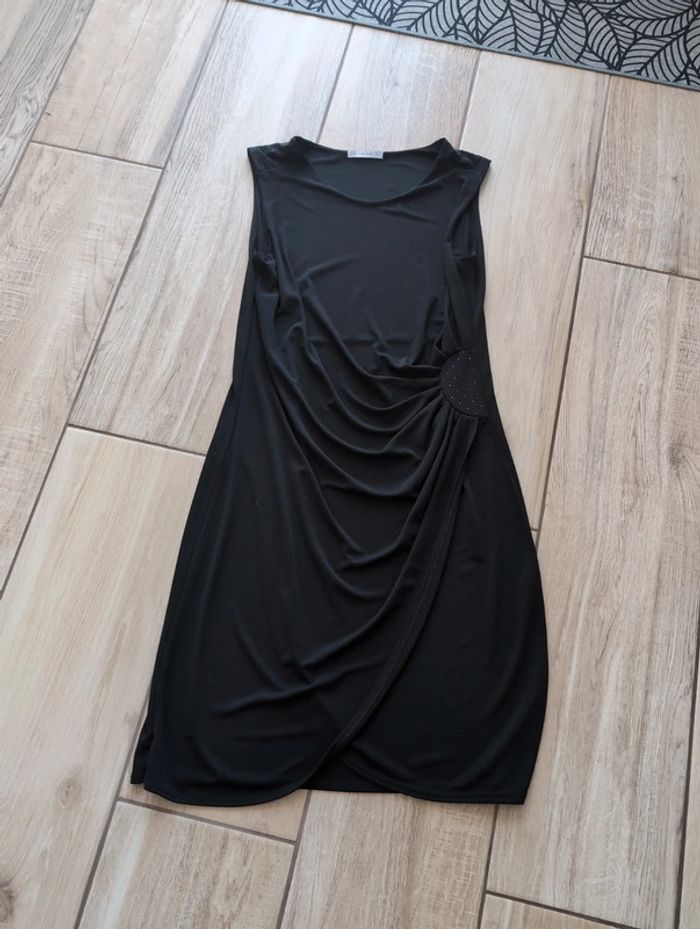 Robe noir fluide
