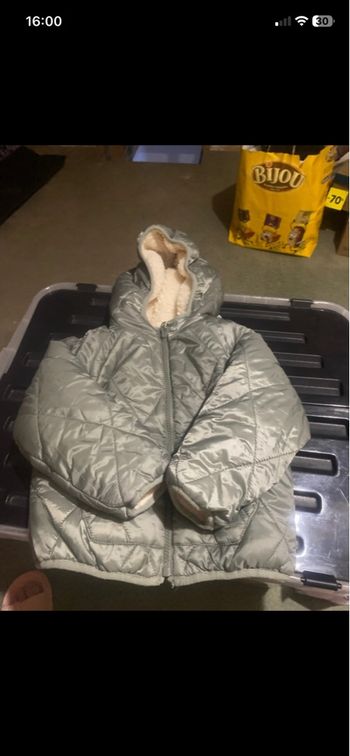 Manteau reversible 