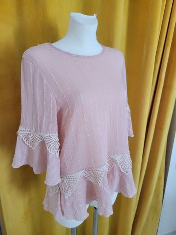 Blouse rose