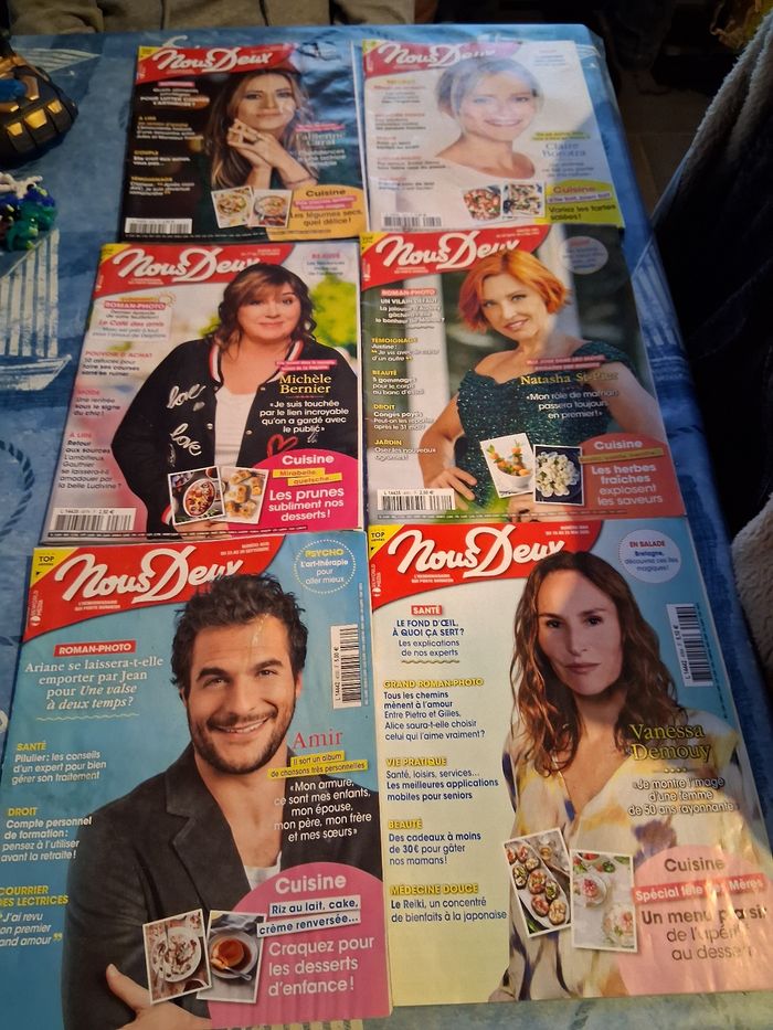 Lot magazines nous deux