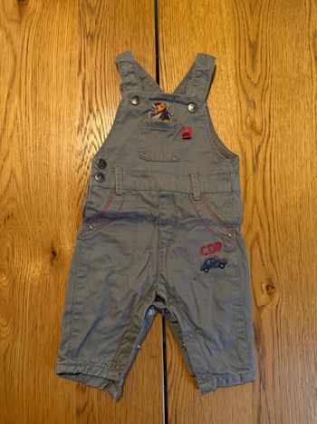 Salopette Grise bébé garçon La Compagnie des Petits (3 mois)