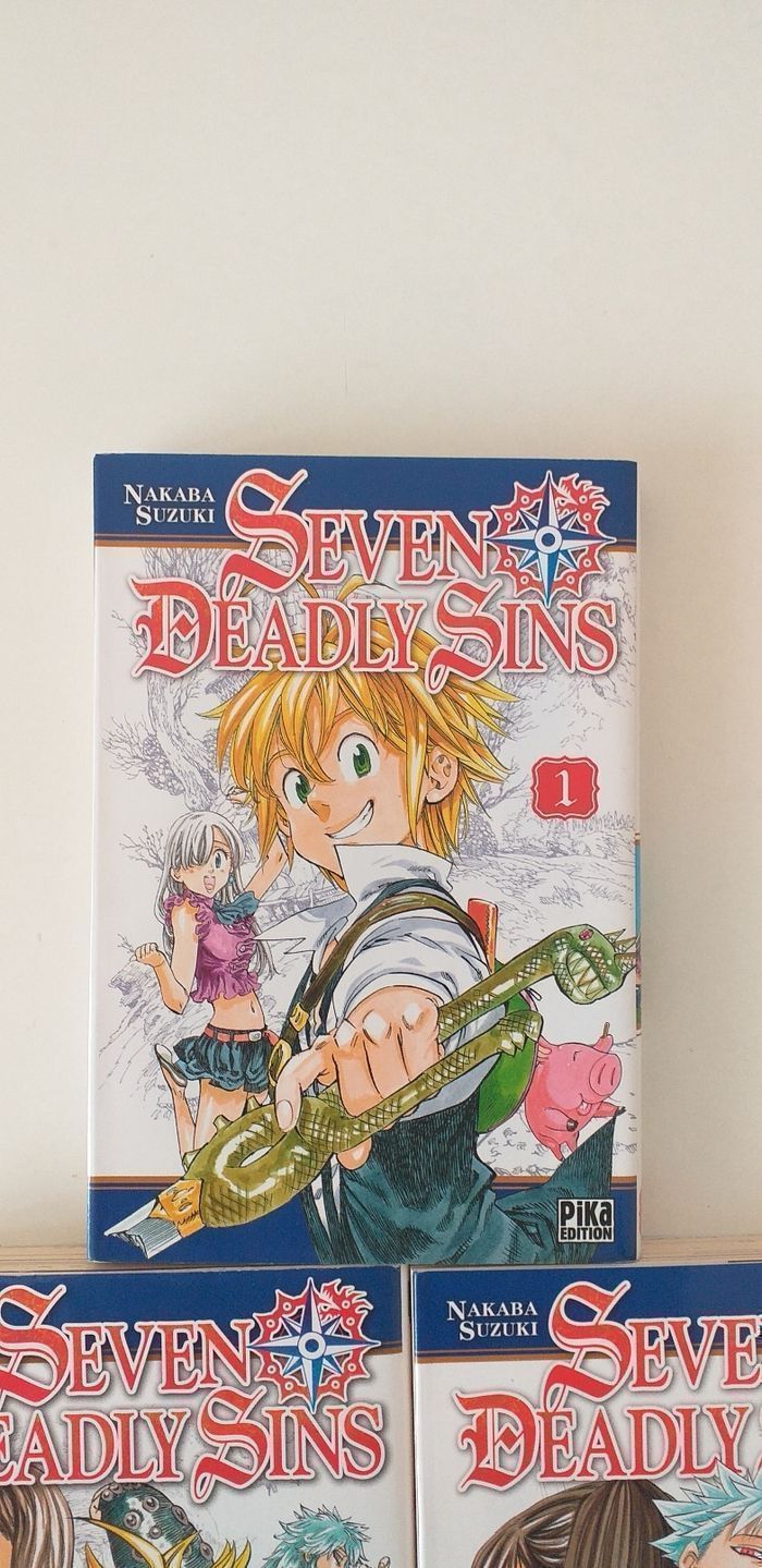 3 tom mangas seven deadly sins - photo numéro 2