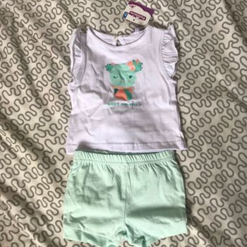 Ensemble short - 9 mois