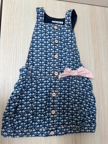Robe salopette baleine 🐳 Sergent Major taille 4 ans