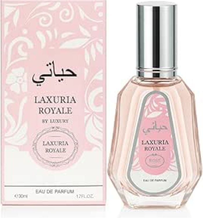 Parfum Luxuria rose claire neuf (50mL)