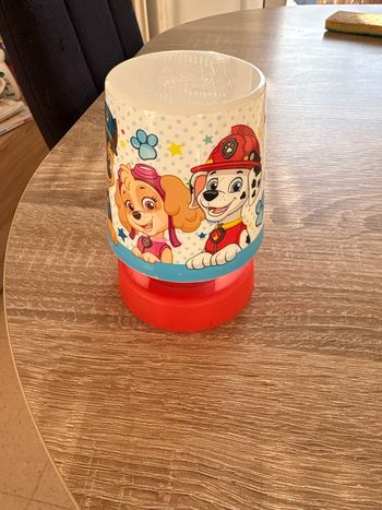 Lampe de chevet pat patrouille 