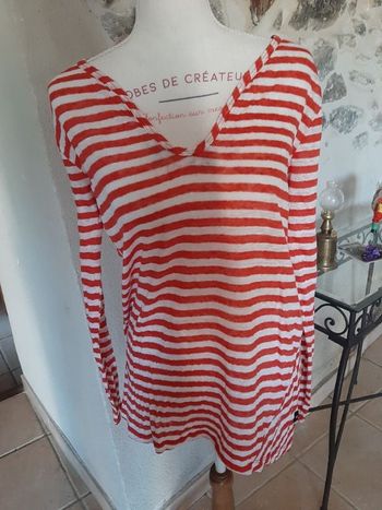 Pull fin longueur 67 cm.