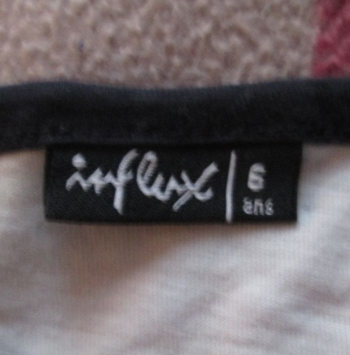 Maillot blanc et bleu marine INFLUX 6 ans - photo numéro 2