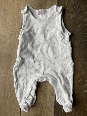 Grenouillère sans manches ours 3 mois