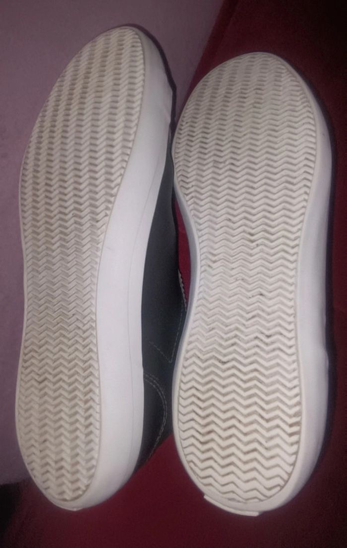 Baskets cuir noir Lacoste - photo numéro 6