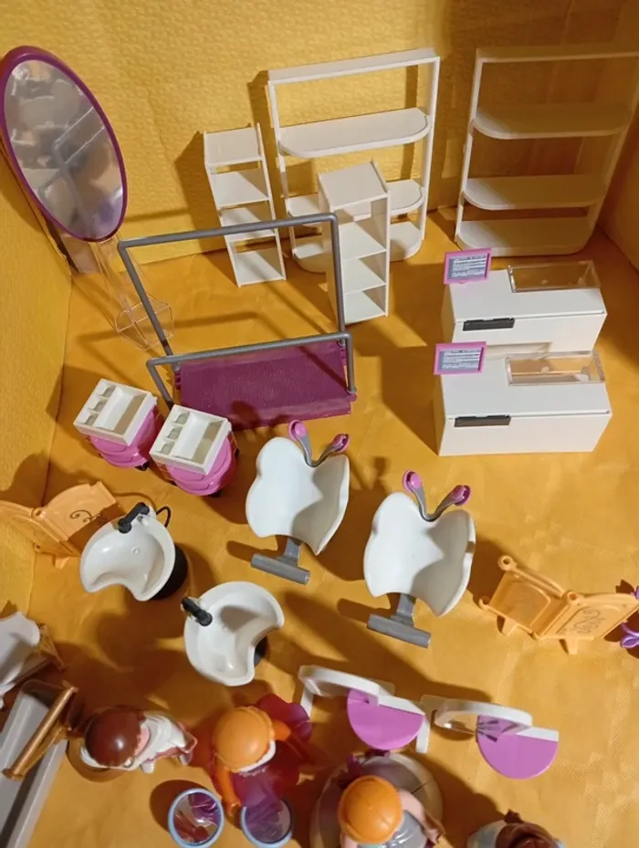 Playmobil en avant les histoires Salon de coiffure - photo numéro 5
