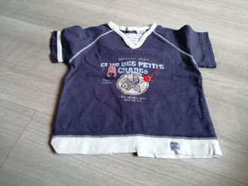 Tee shirts manches courtes 12 mois