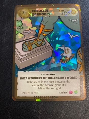 carte Babolex 38/50 – Colossus of Rhodes 