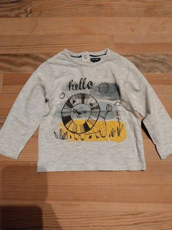 T-shirt Lion Kiabi (24 M)