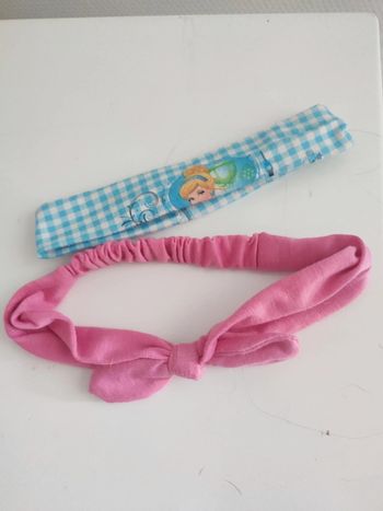 Lot 2 bandeaux fille w