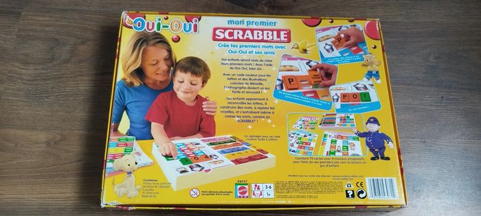 Mon premier scrabble avec Oui-Oui. - photo numéro 2