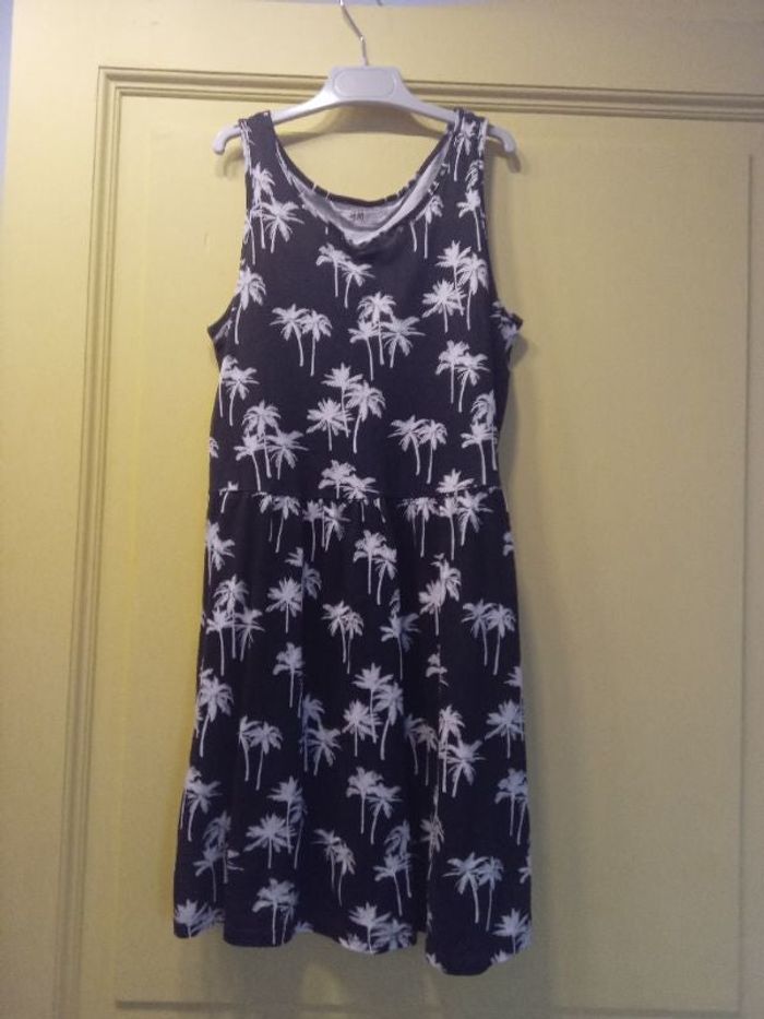 Robe été style tropique 8/10ans