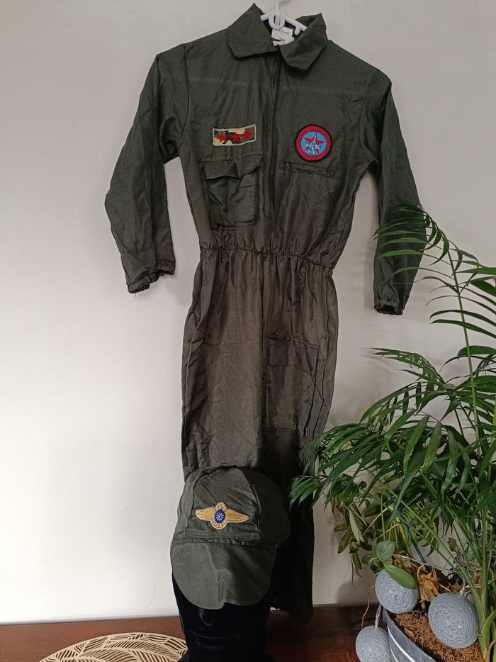 Déguisement pilote d'avion 7/9 ans - photo numéro 2