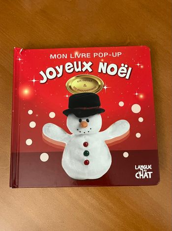 Livre Pop up Joyeux Noël