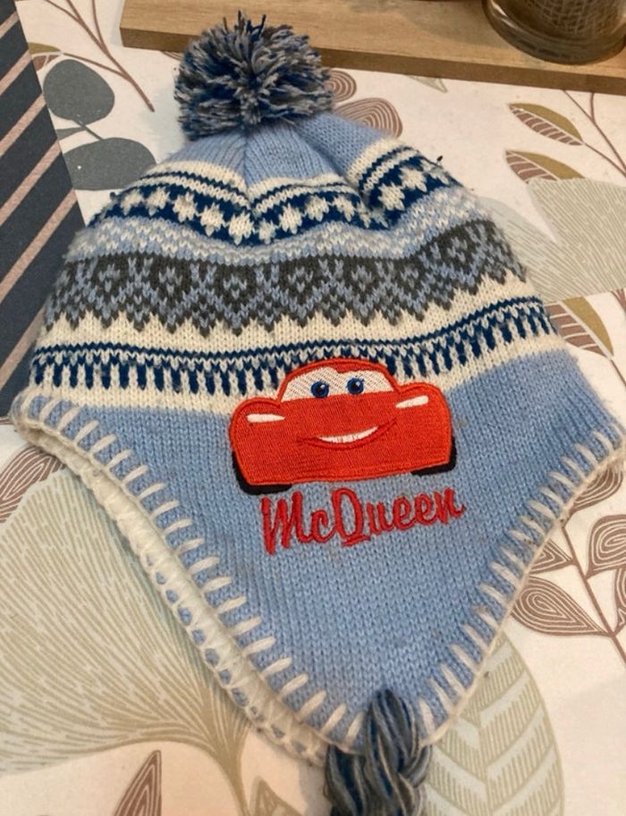 Bonnet péruvien Cars - 12/18 mois - photo numéro 2