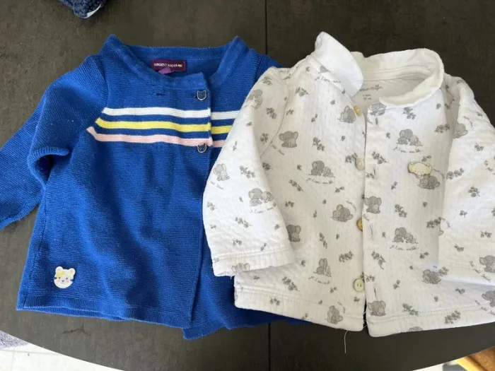 Lot de deux gilets Sergent Major
