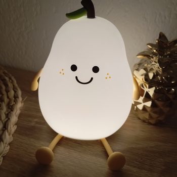 Veilleuse Poire en Silicone Souple 🍐
