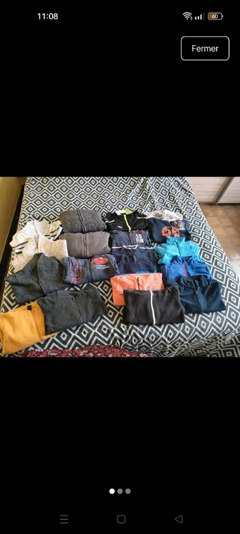Lot gilets 
