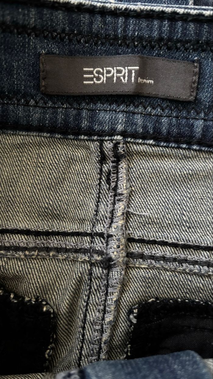 Jupe en jeans Esprit Taille 36 - photo numéro 3