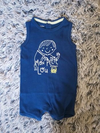 Combishort Vertbaudet 6 mois