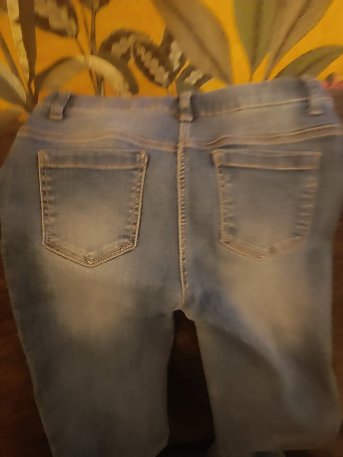 Pantalon jean  bleu 12ans gemo - photo numéro 2