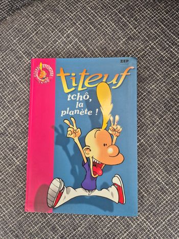 Livre  Titeuf : Tchô, la planète ! (Bibliothèque Rose) 