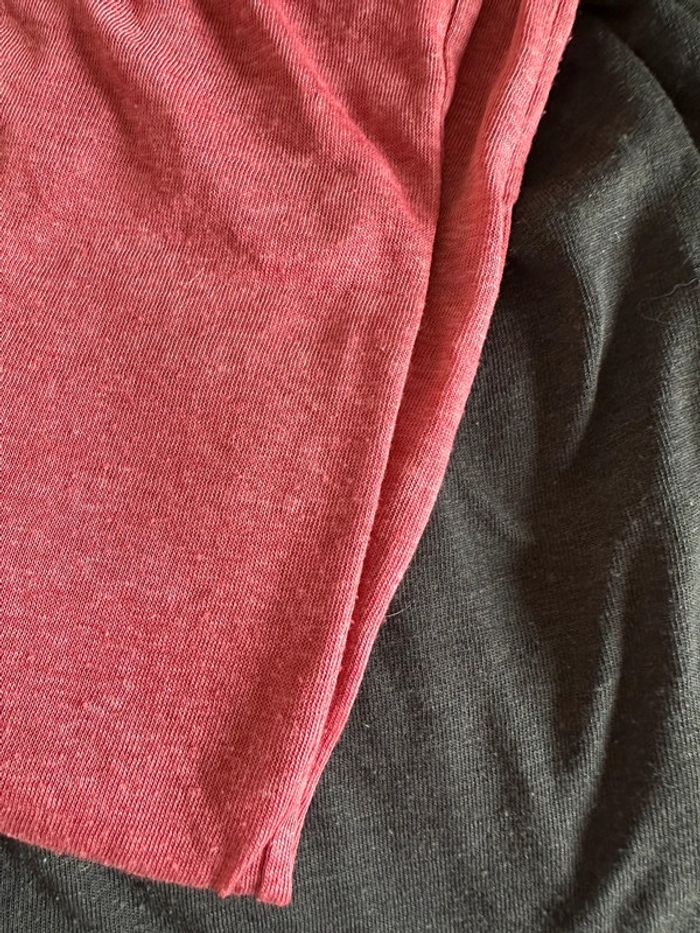 T-shirt noir/gris H&M XS - photo numéro 5
